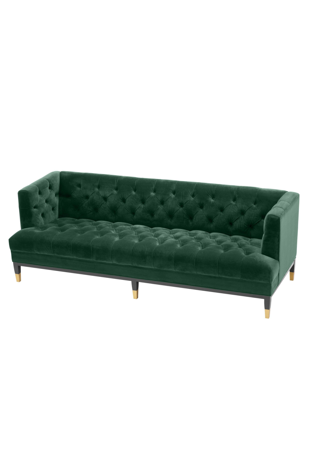 Velvet Buttoned Sofa | Eichholtz Castelle | Oroa.com