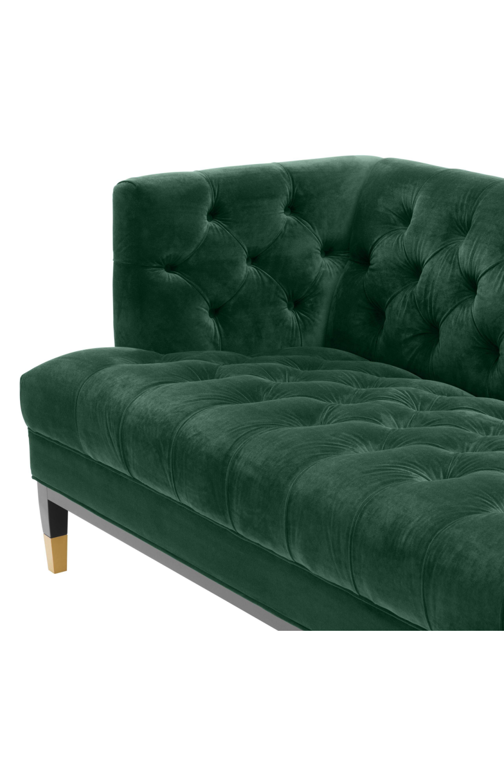 Velvet Buttoned Sofa | Eichholtz Castelle | Oroa.com