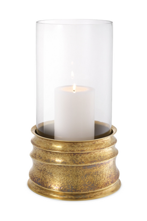 Vintage Brass Candle Holder - Eichholtz Gilardon | OROA.com