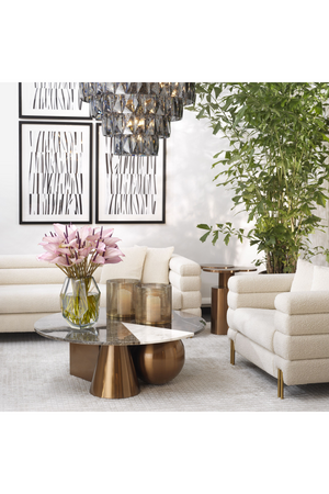 Copper Marble Coffee Table | Eichholtz Tricolori | OROA