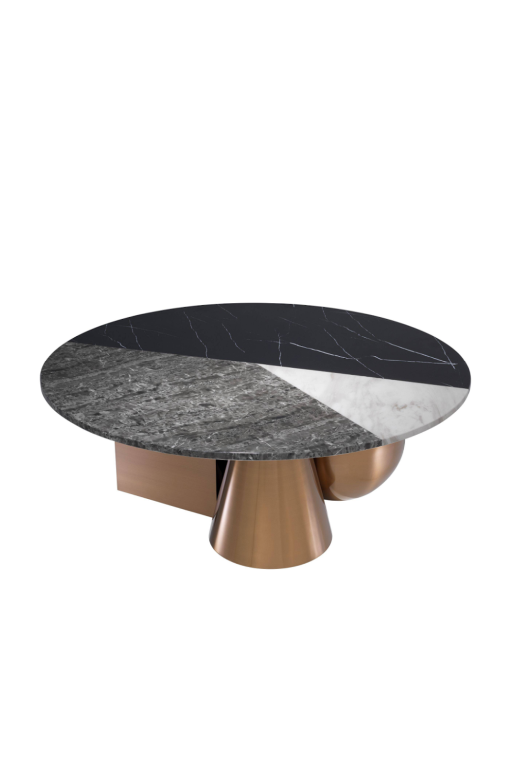 Copper Marble Coffee Table | Eichholtz Tricolori | OROA
