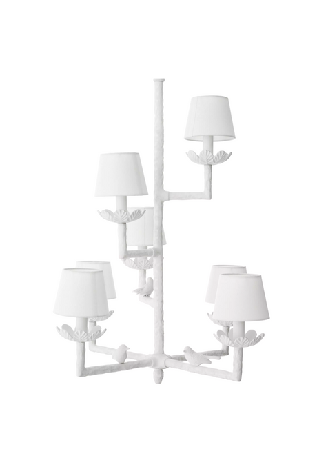 White Art Deco Chandelier | Eichholtz Nature | OROA.com
