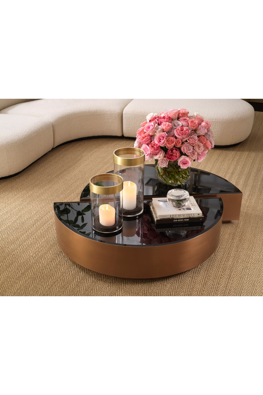 Round Copper Coffee Table | Eichholtz Astra | Oroa.com