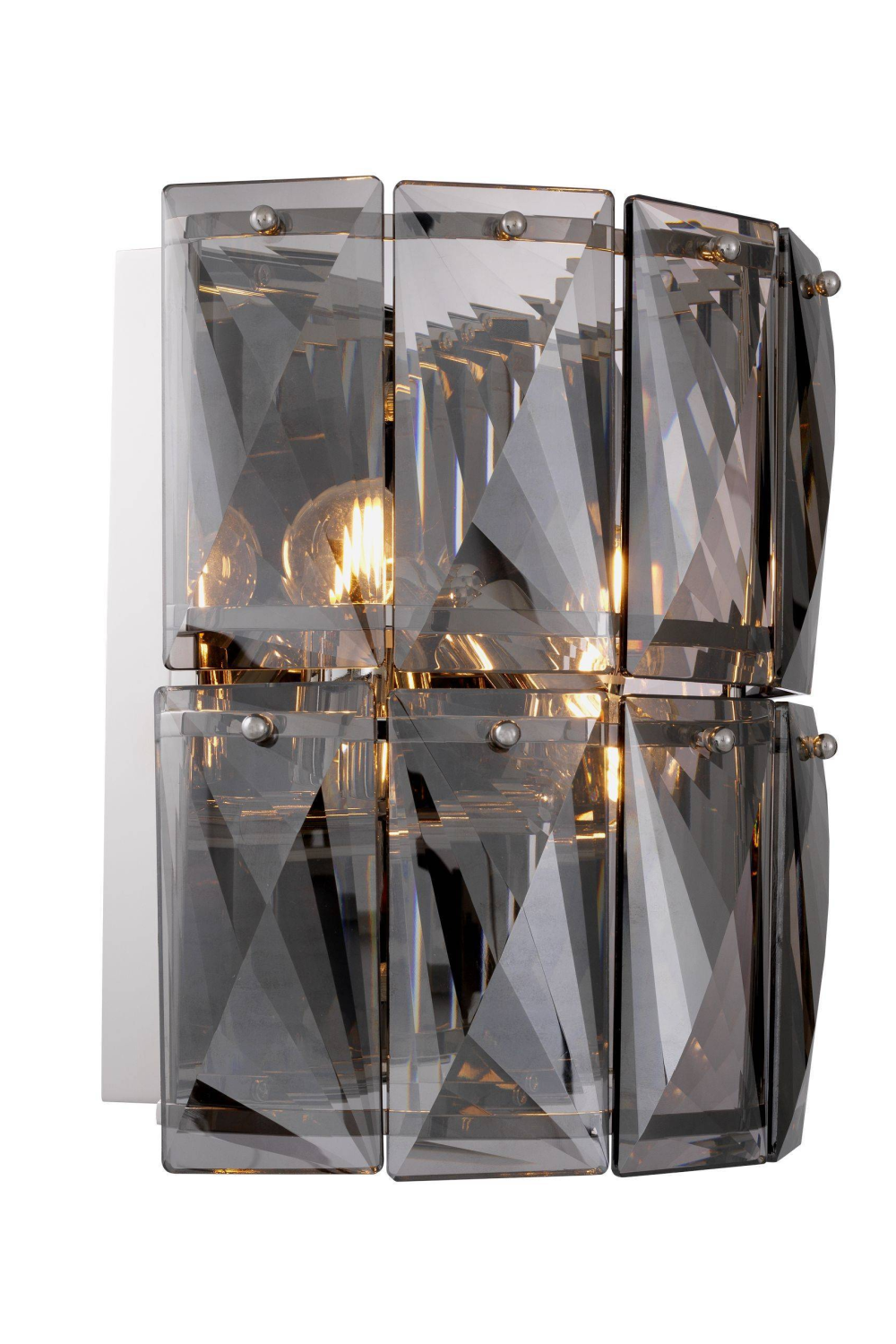 Nickel Crystal Glass Wall Lamp | Eichholtz Amazone  | Oroa.com