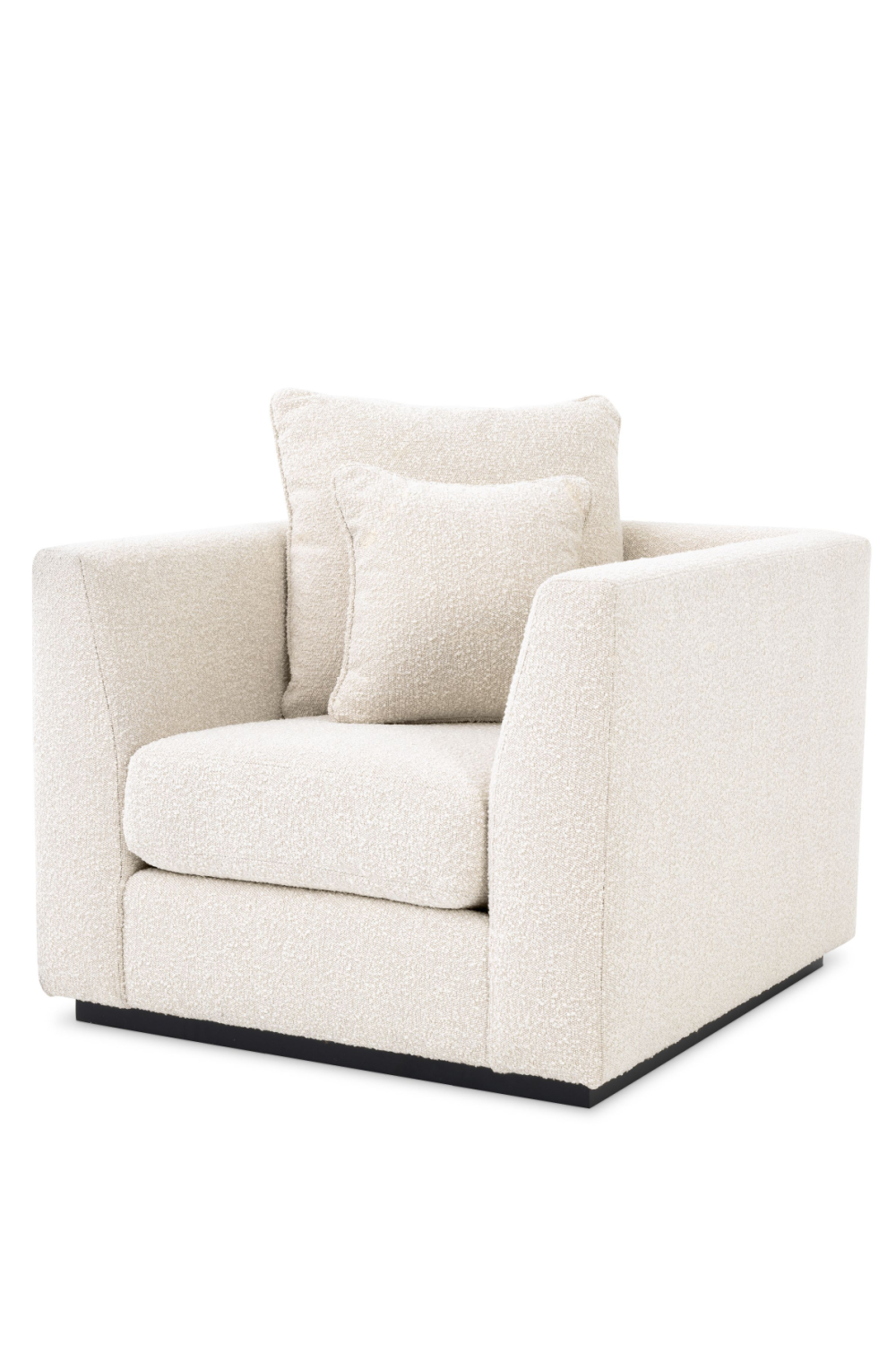 Cream Bouclé Cube Chair | Eichholtz Taylor | Oroa.com