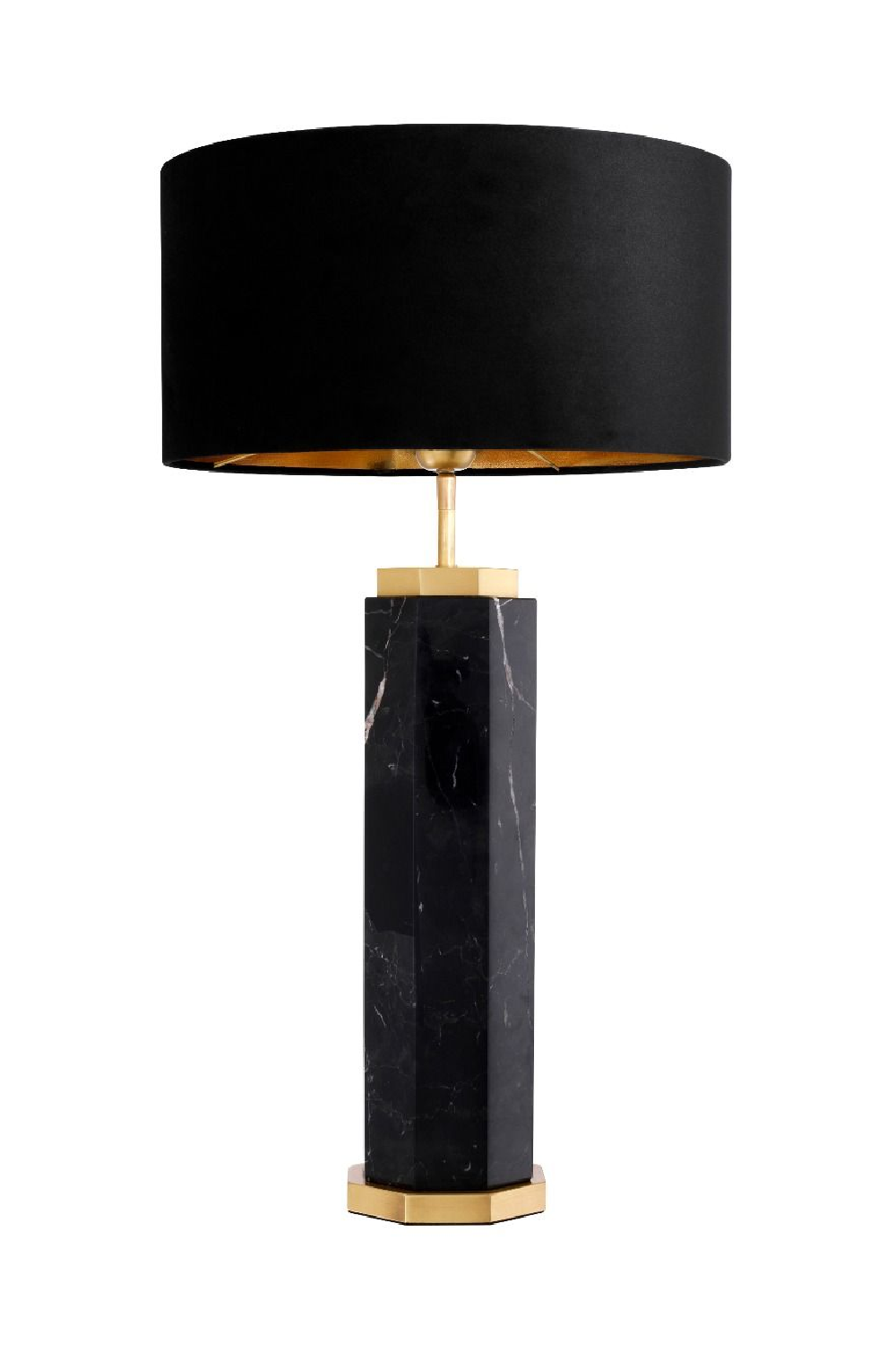 Black Marble Table Lamp | Eichholtz Newman | OROA