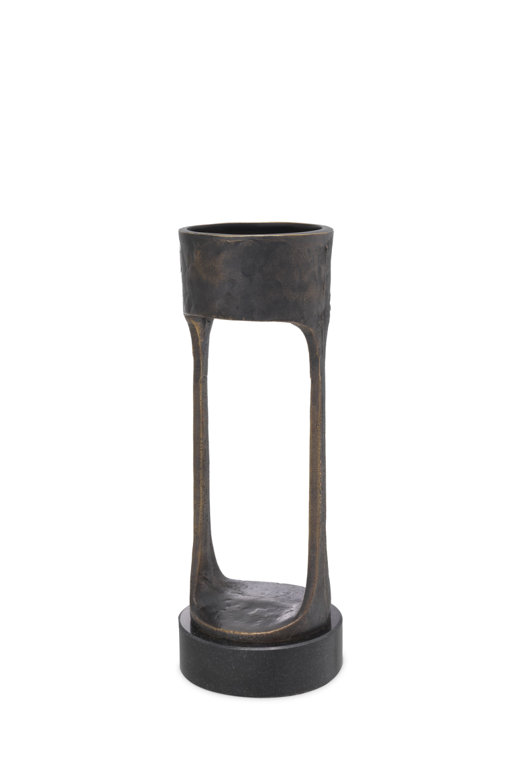 Bronze Granite Base Candle Holder | Eichholtz Bologna L | OROA