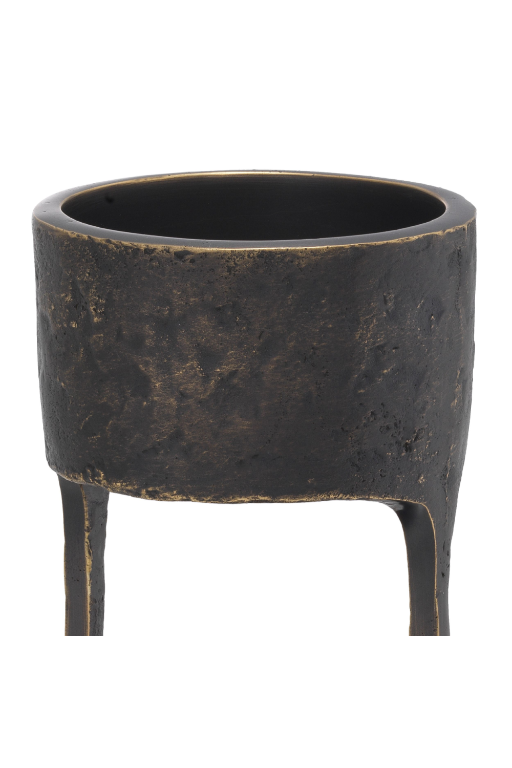 Bronze Granite Base Candle Holder | Eichholtz Bologna S | OROA