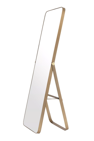 Brass Full Length Floor Mirror | Eichholtz Hardwick | OROA.com