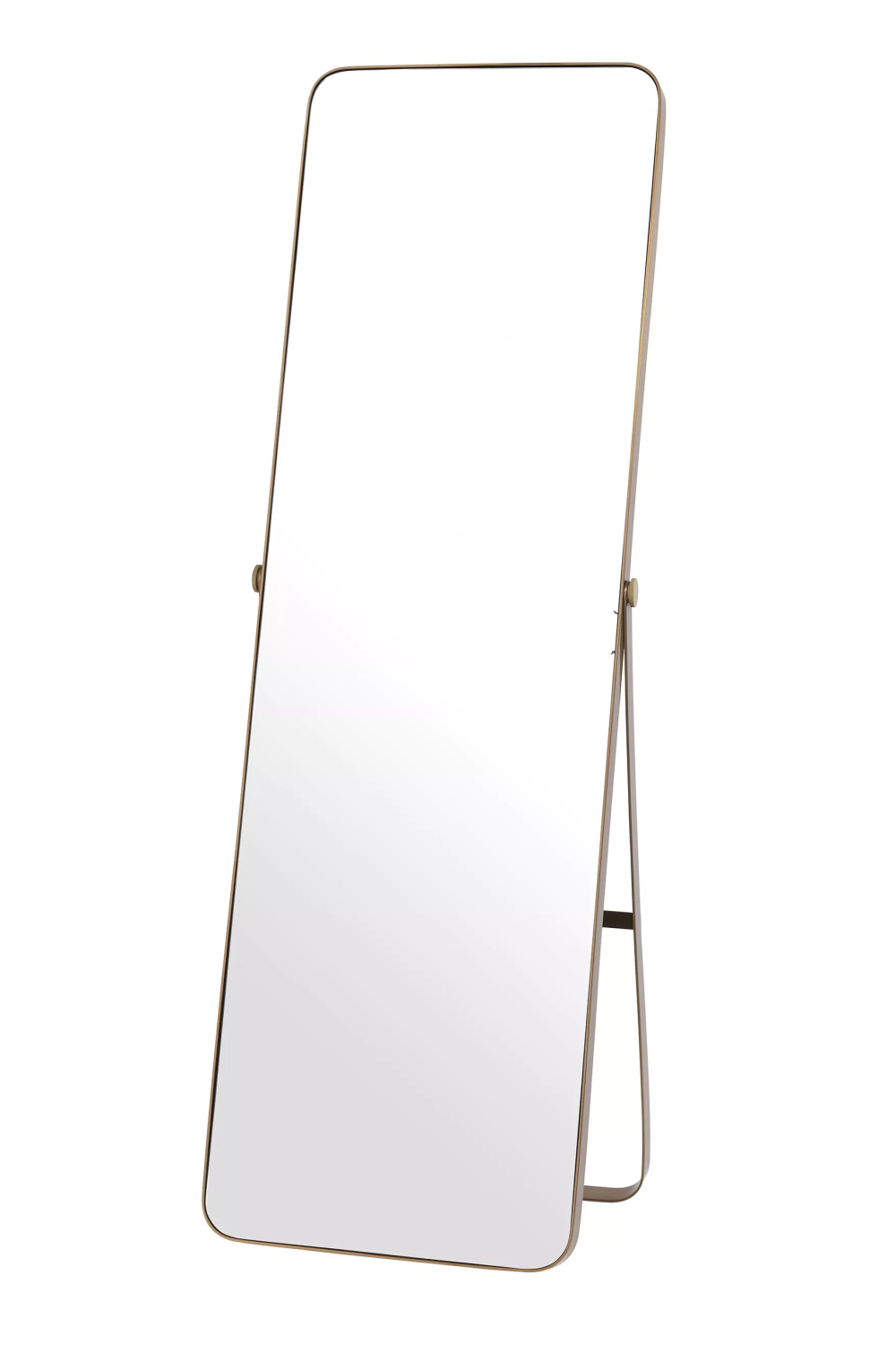 Brass Full Length Floor Mirror | Eichholtz Hardwick | OROA.com