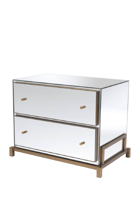 Mirror Glass Bedside Table | Eichholtz | OROA