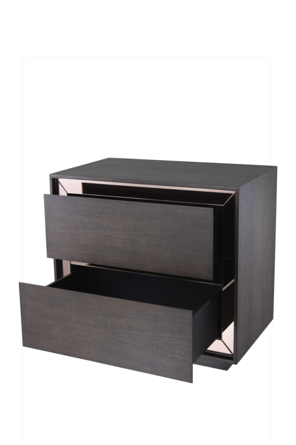 2 Drawer Wooden Side Table | Eichholtz Cabas | OROA