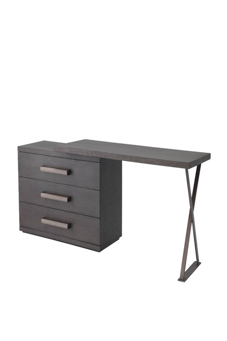 3 Drawer Oak Desk | Eichholtz Sanderson | OROA TRADE