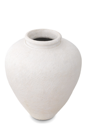 Matte White Clay Vase | Eichholtz Reine L | OROA