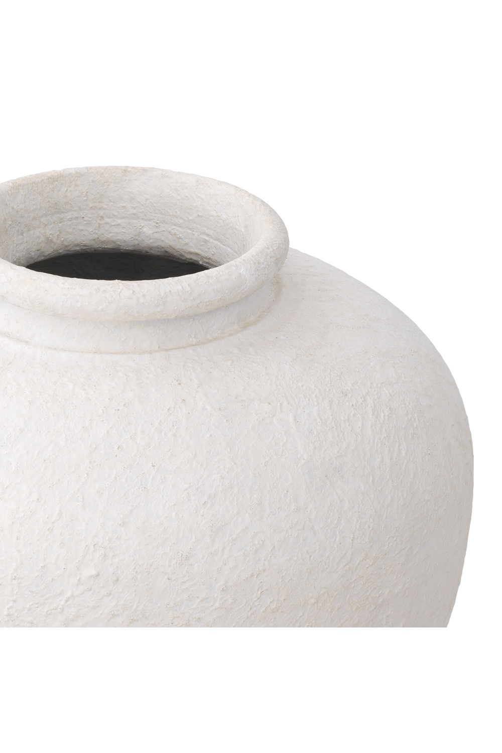 Matte White Clay Vase | Eichholtz Reine L | OROA