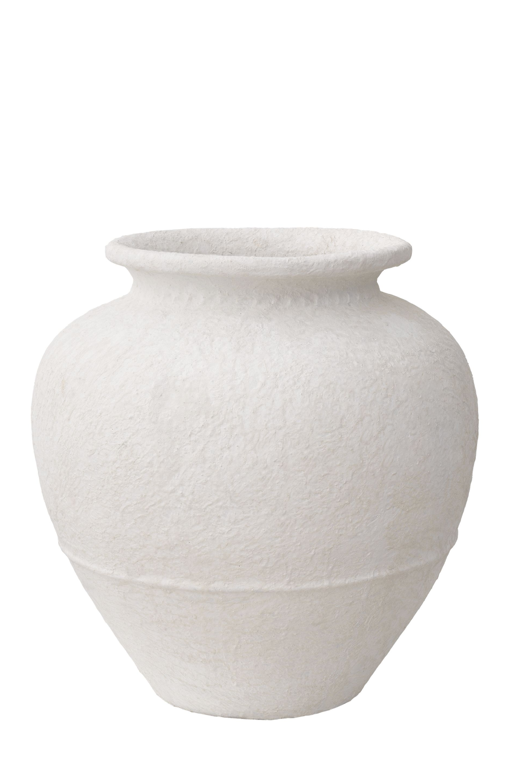 Matte White Clay Vase | Eichholtz Reine S | OROA