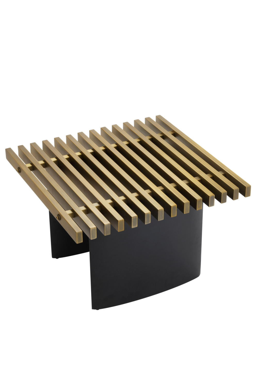 Brushed Brass Square Side Table | Eichholtz Vauclair | Oroa.com