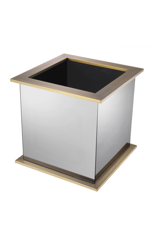 Brass Square Planter | Eichholtz Moorea | OROA - #1 Eichholtz Retailer