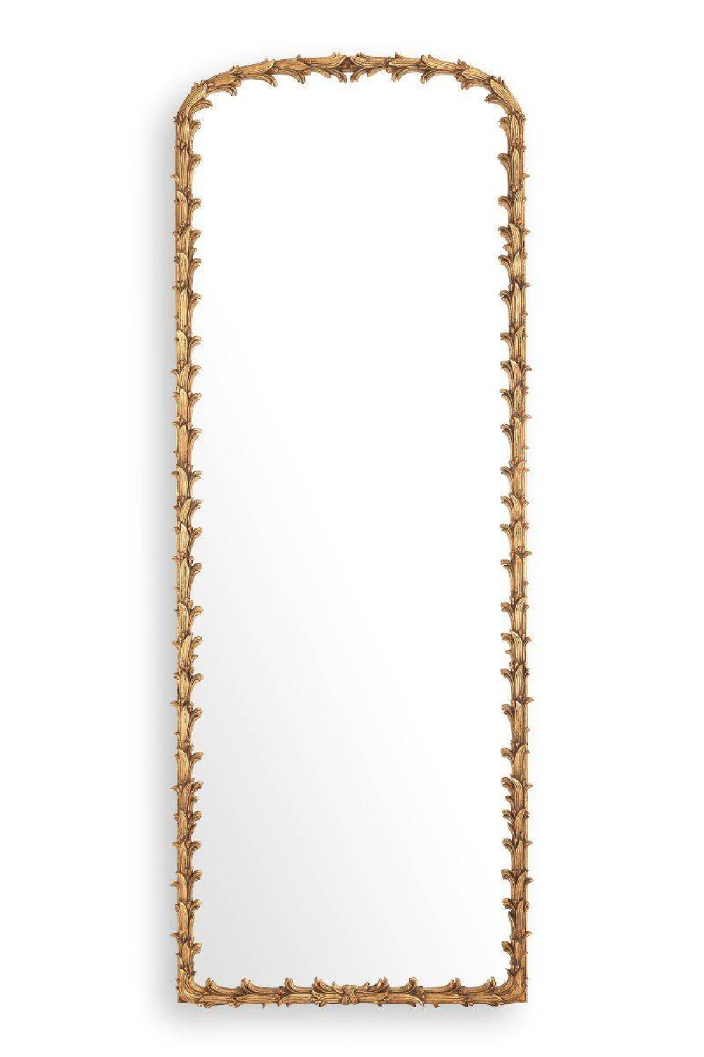 Antique Gold Rectangular Mirror | Eichholtz Guinevere L | OROA