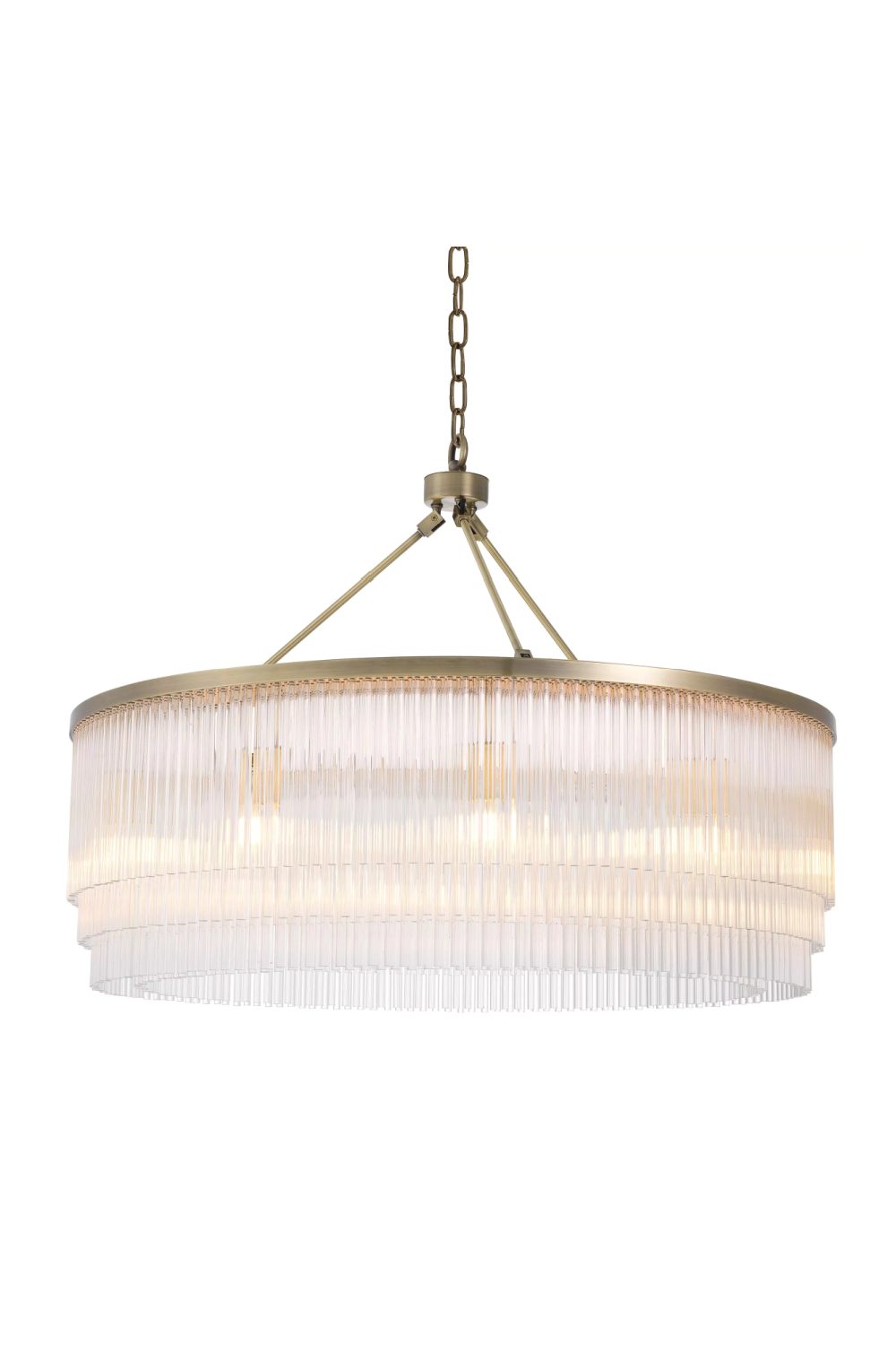 Glass Rods Contemporary Chandelier | Eichholtz Hector | OROA