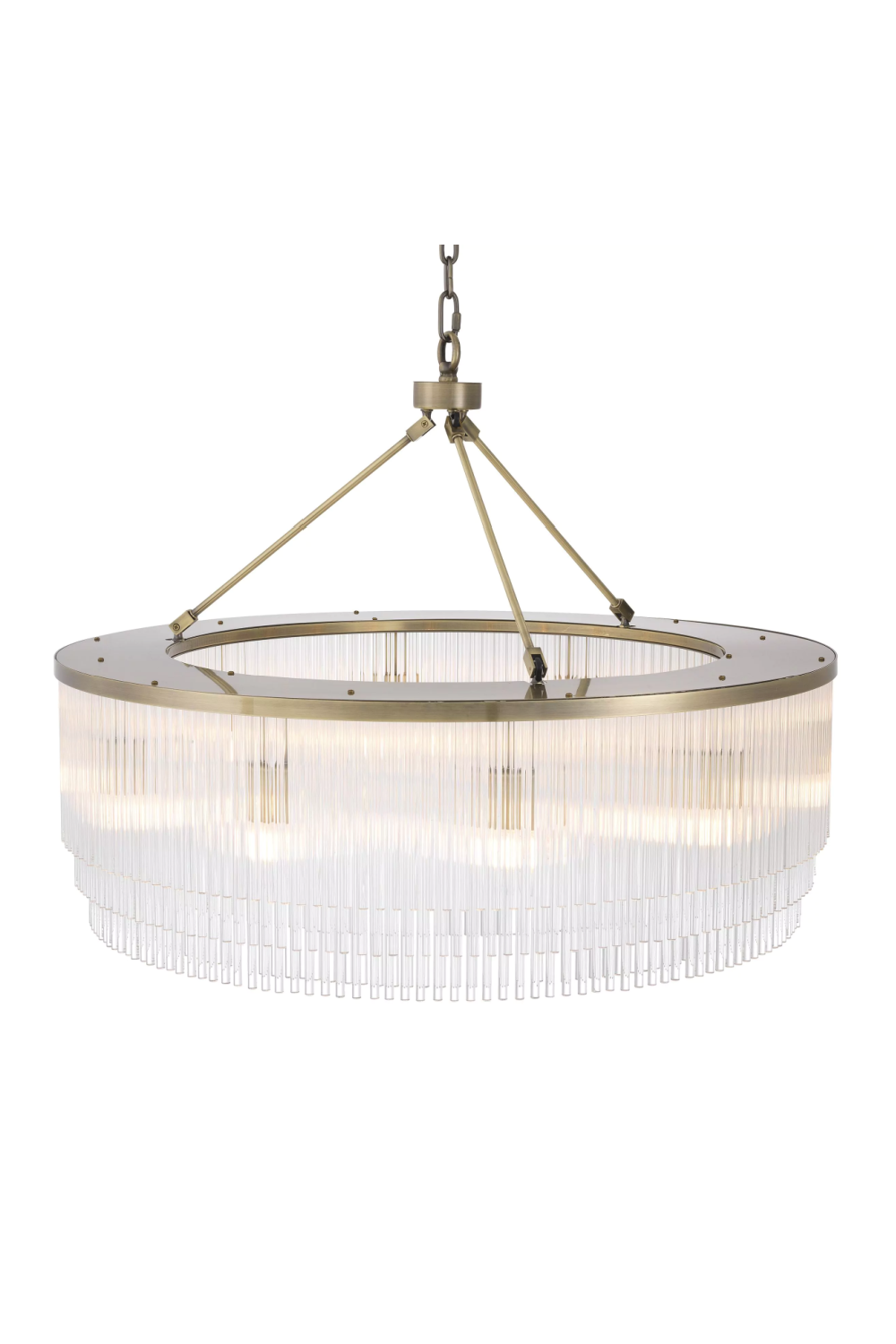 Glass Rods Contemporary Chandelier | Eichholtz Hector | OROA