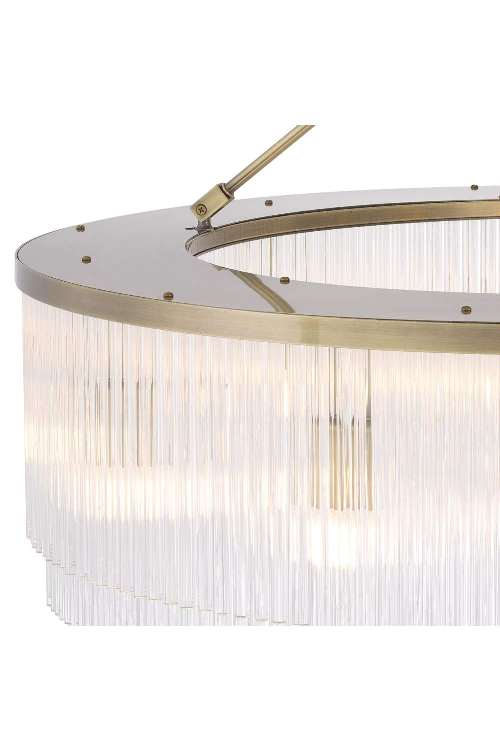 Glass Rods Contemporary Chandelier | Eichholtz Hector | OROA