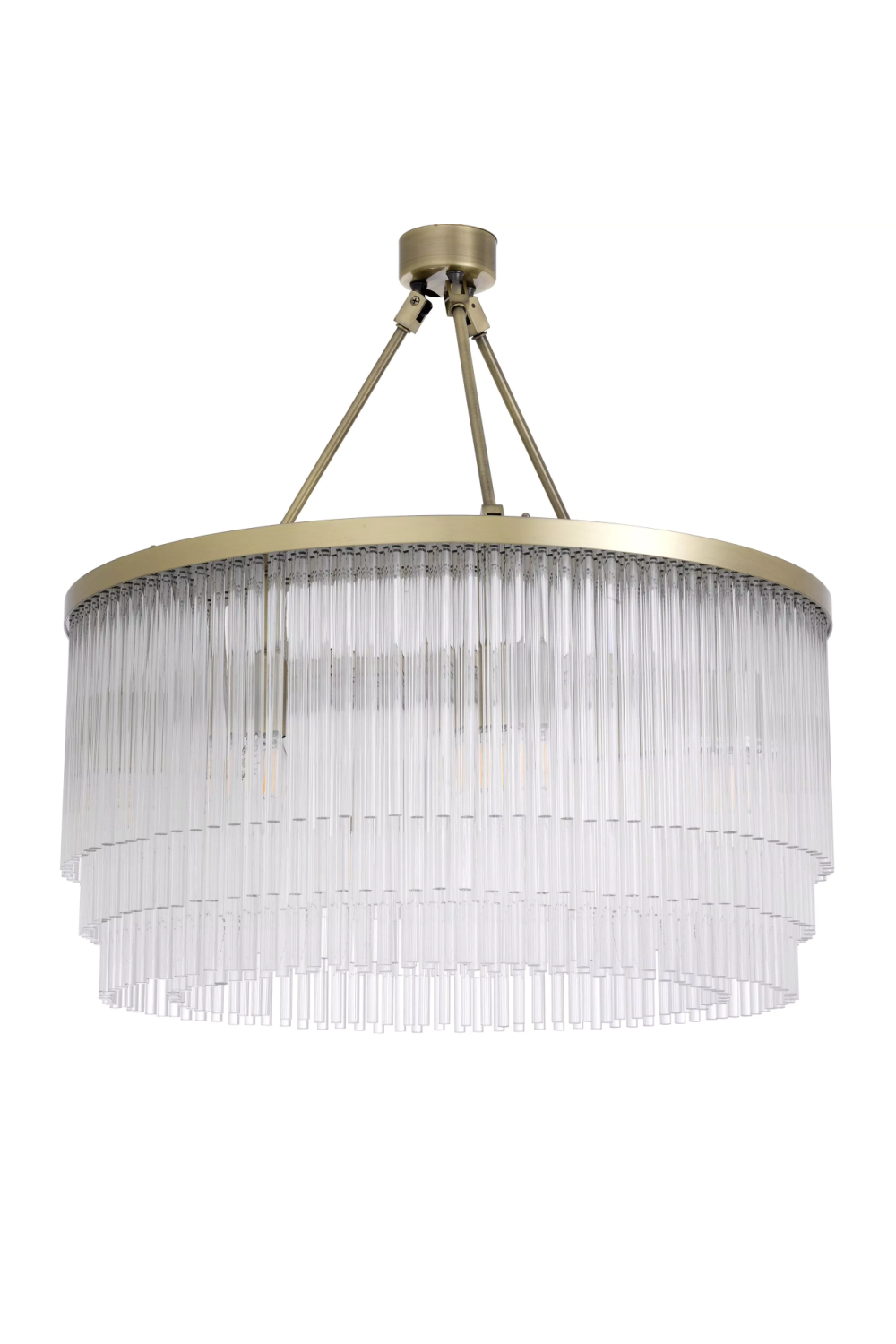 Glass Rods Contemporary Chandelier | Eichholtz Hector | OROA.com