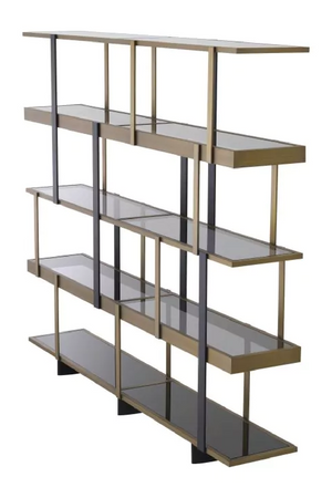 Brass Wall Shelving Cabinet | Eichholtz Mercure | OROA.com