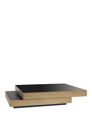 Brass Stacked Coffee Table | Eichholtz Shelton | OROA