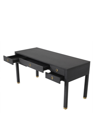 Charcoal Oak Desk | Eichholtz Dimitrios | Oroa.com