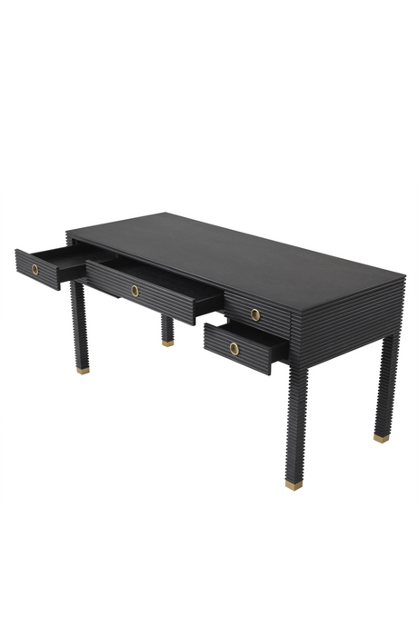 Charcoal Oak Desk | Eichholtz Dimitrios | Oroa.com