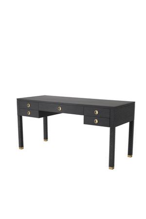 Charcoal Oak Desk | Eichholtz Dimitrios | Oroa.com
