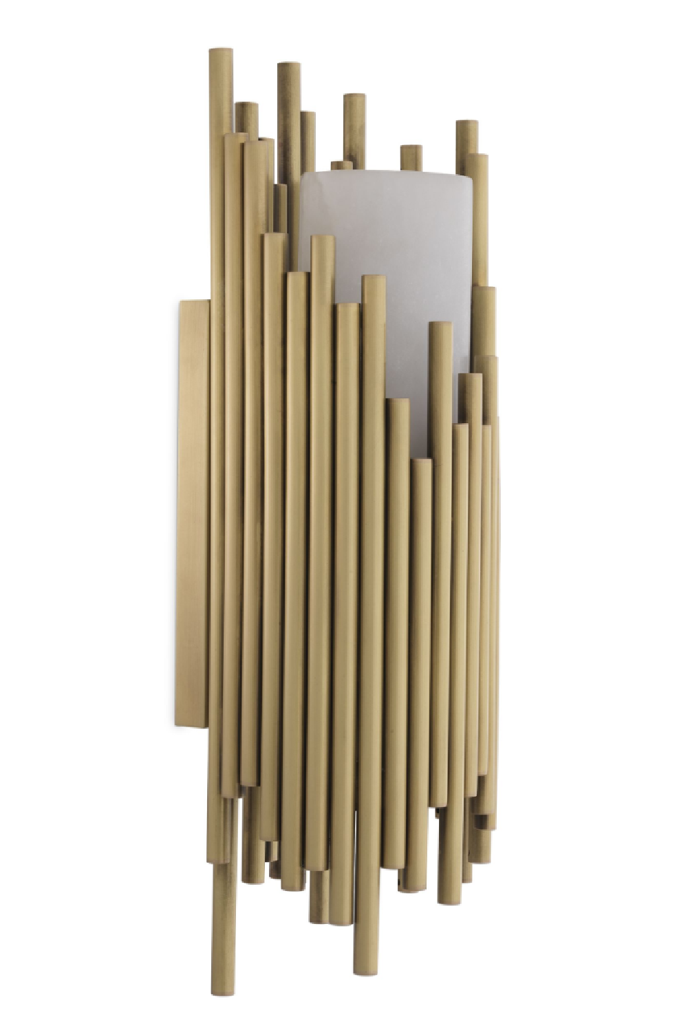 Alabaster Brass Wall Lamp | Eichholtz Bartoli | OROA