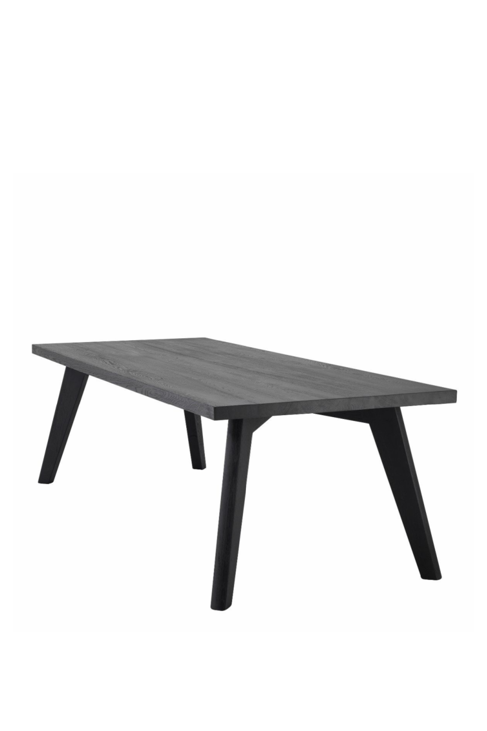 Rectangular Black Oak Dining Table | Eichholtz Biot | OROA