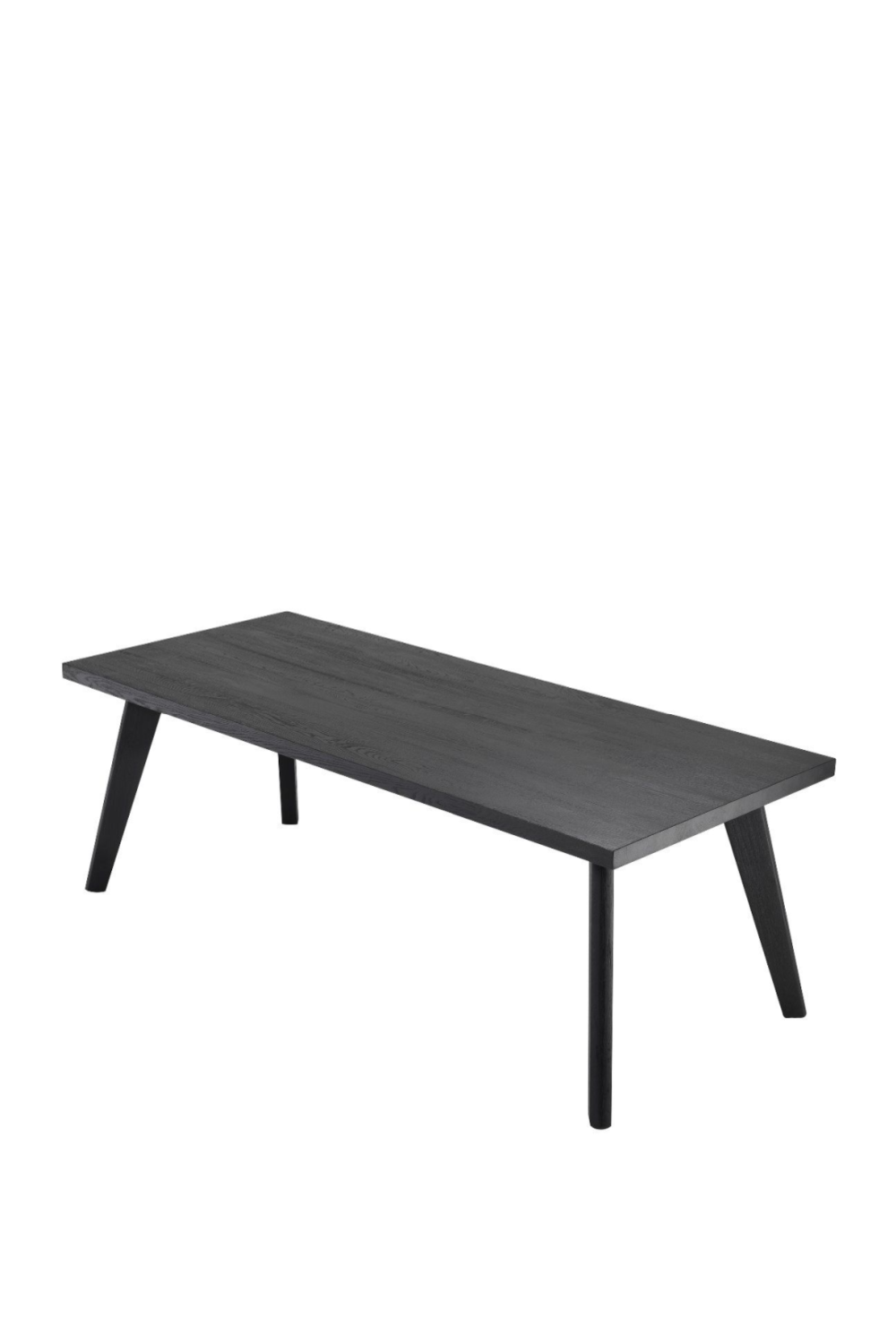 Rectangular Black Oak Dining Table | Eichholtz Biot | OROA