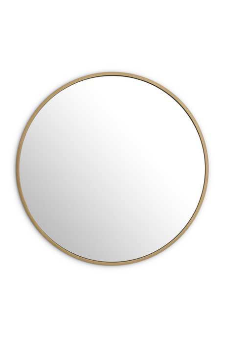 Brass Frame Round Mirror | Eichholtz Heath | OROA