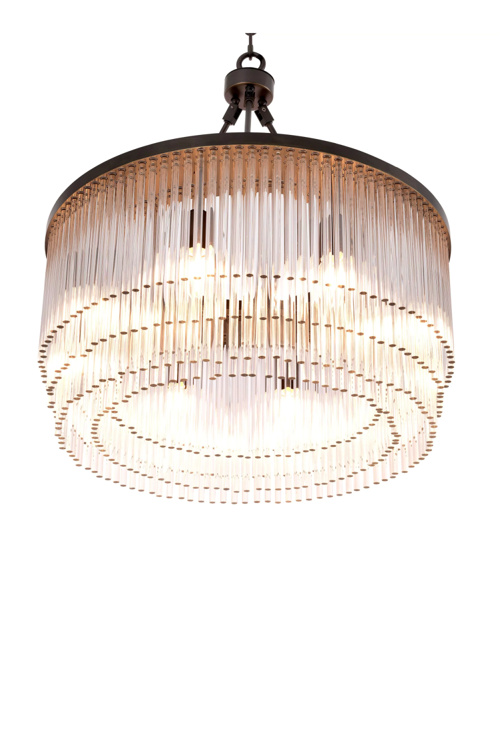 Bronze Layered Chandelier | Eichholtz Hector S | OROA