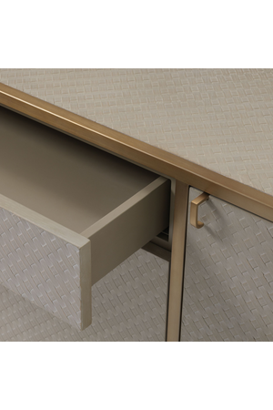 Woven Oak Brass Dresser | Eichholtz Napa Valley | Eichholtz Retailer