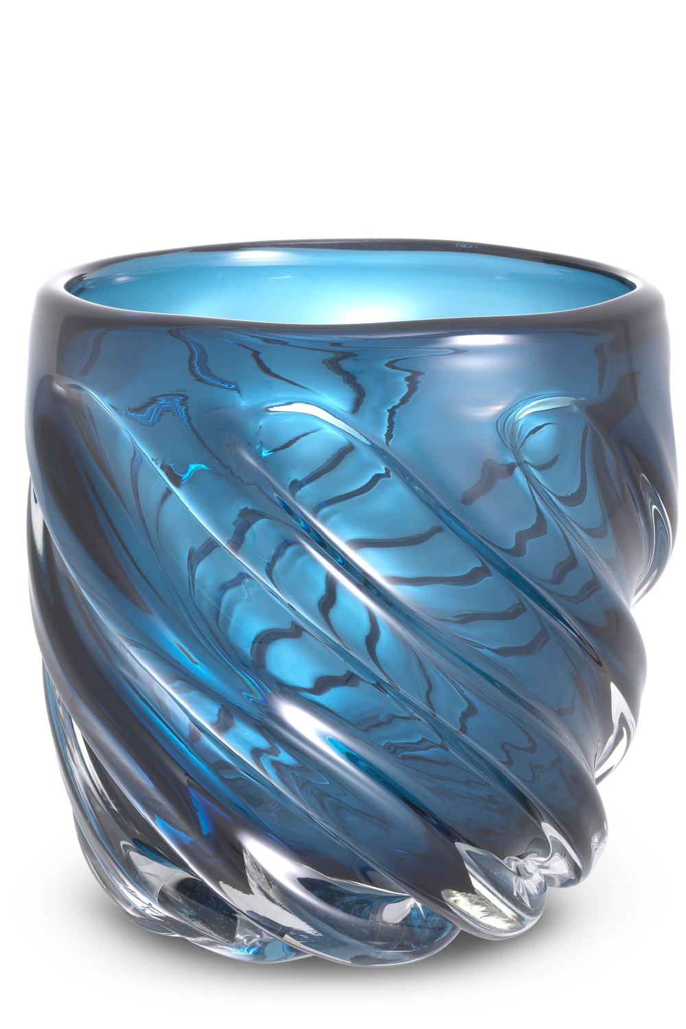 Blue Handblown Glass Vase | Eichholtz Angelito S | OROA.com