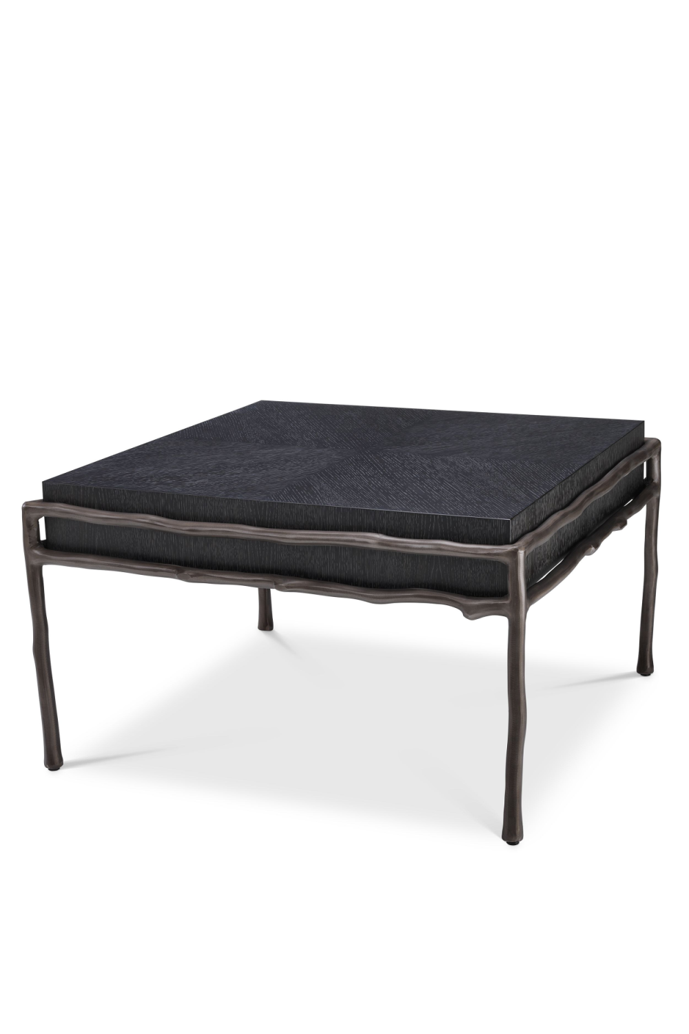 Charcoal Oak Square Side Table | Eichholtz Premier | OROA