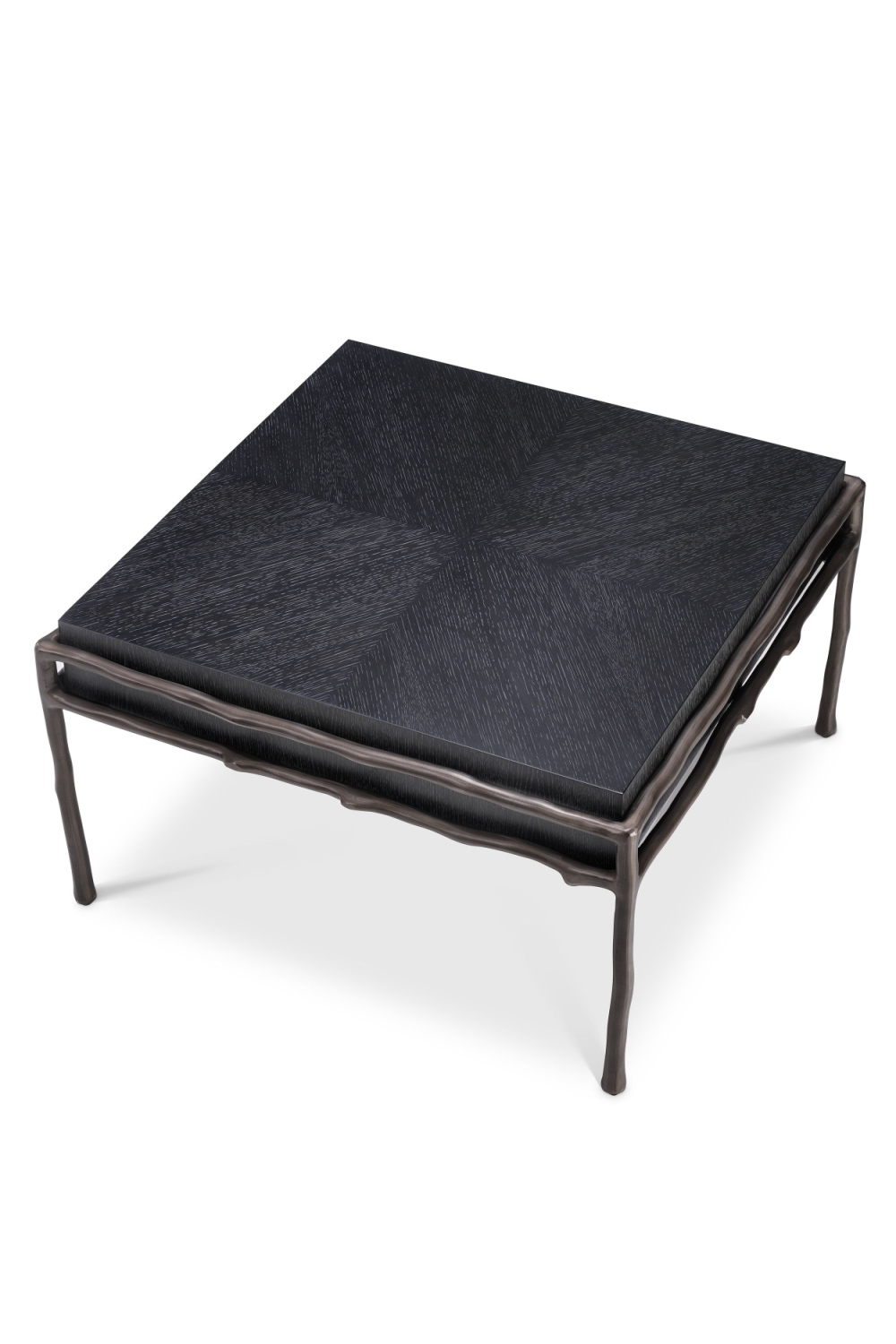 Charcoal Oak Square Side Table | Eichholtz Premier | OROA