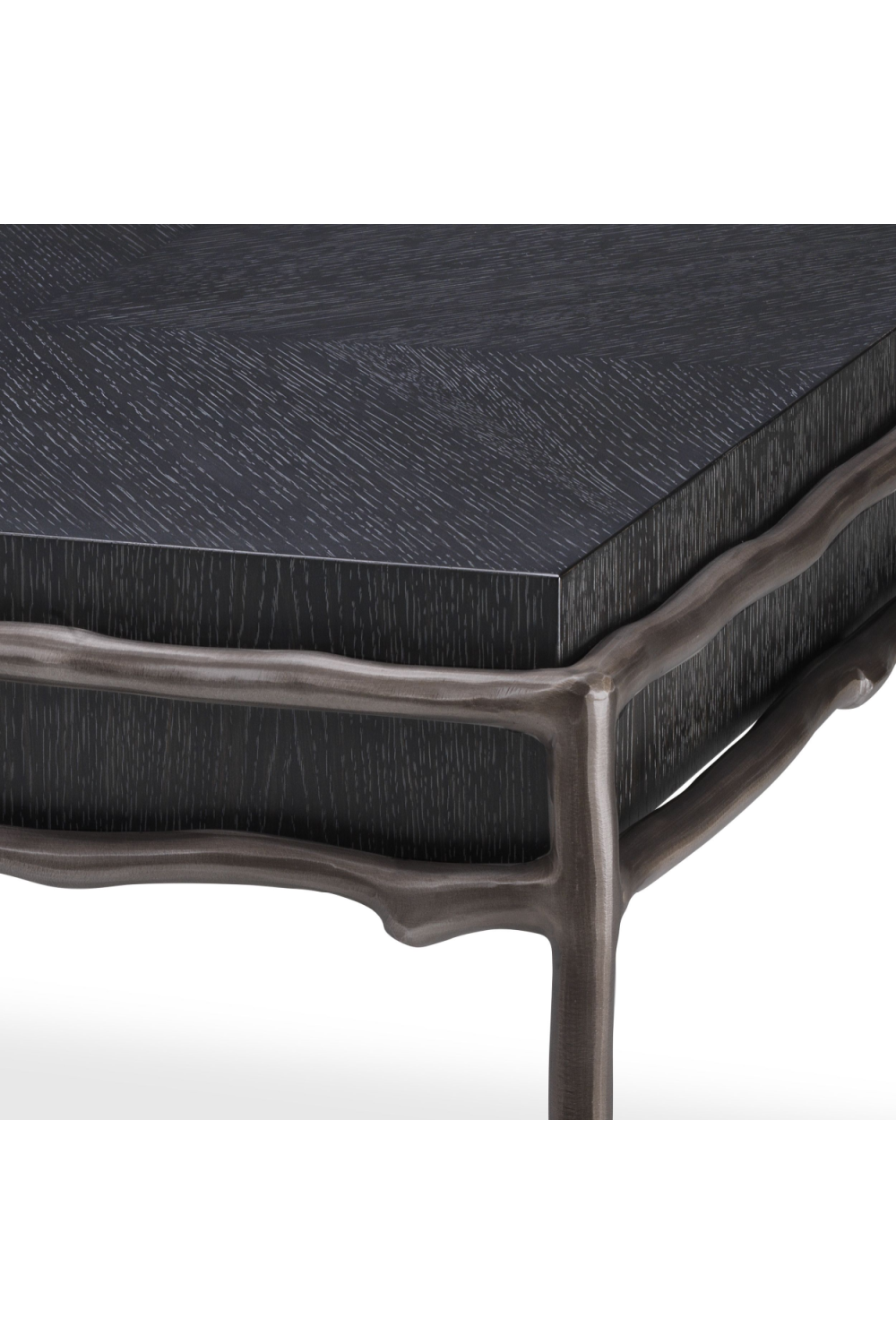 Charcoal Oak Square Side Table | Eichholtz Premier | OROA