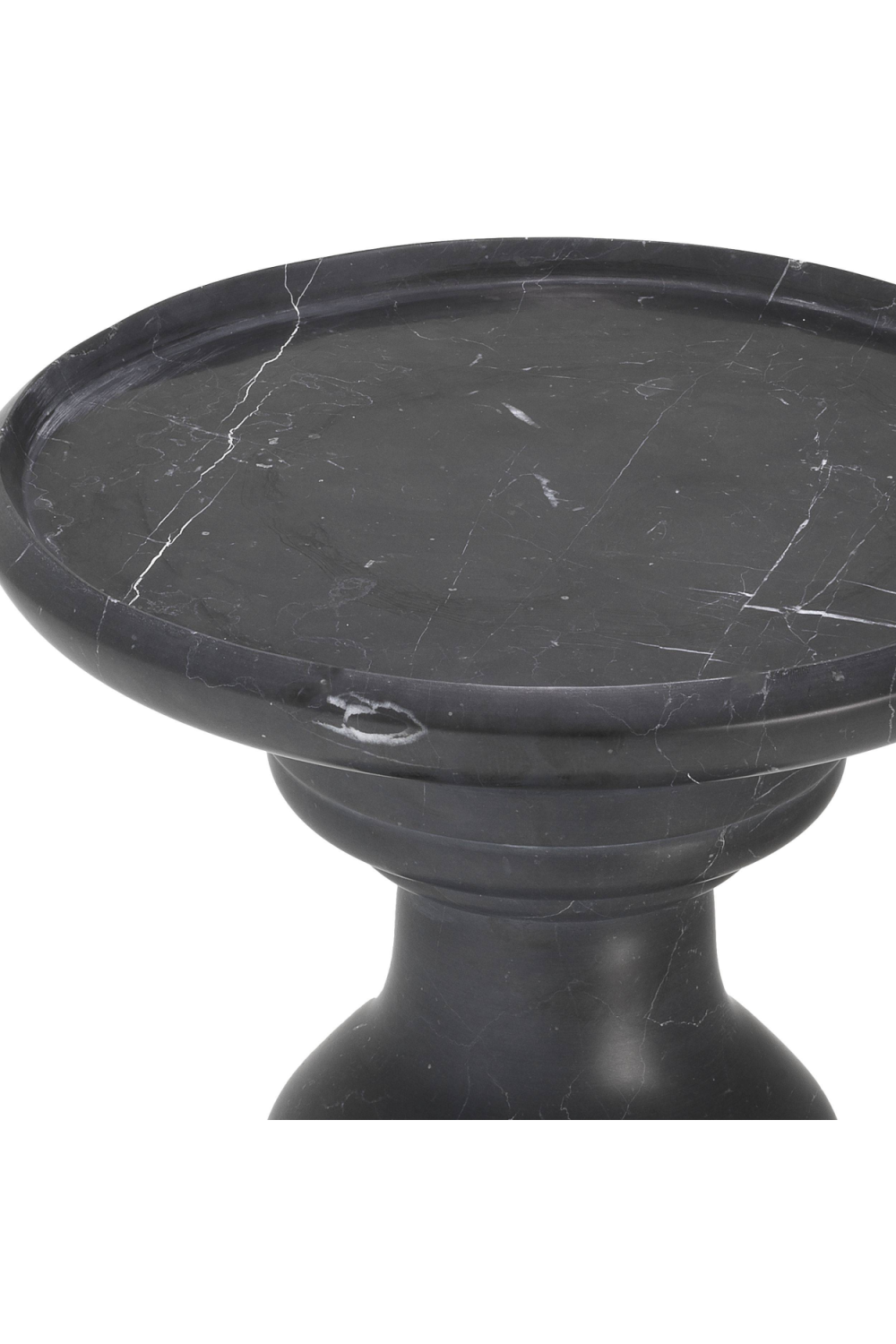 Black Marble Side Table | Eichholtz Melody | OROA