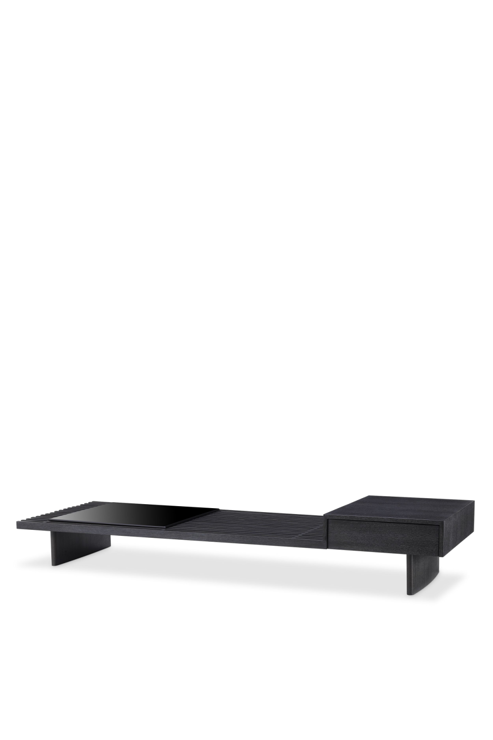 Charcoal Gray Oak Coffee Table | Eichholtz The Crest | OROA TRADE