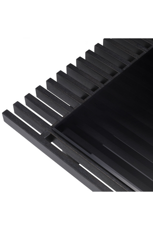 Charcoal Gray Oak Coffee Table | Eichholtz The Crest | OROA TRADE