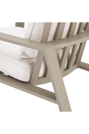 Sand Sunbrella Outdoor Armchair | Eichholtz Belle Vue | Oroa.com