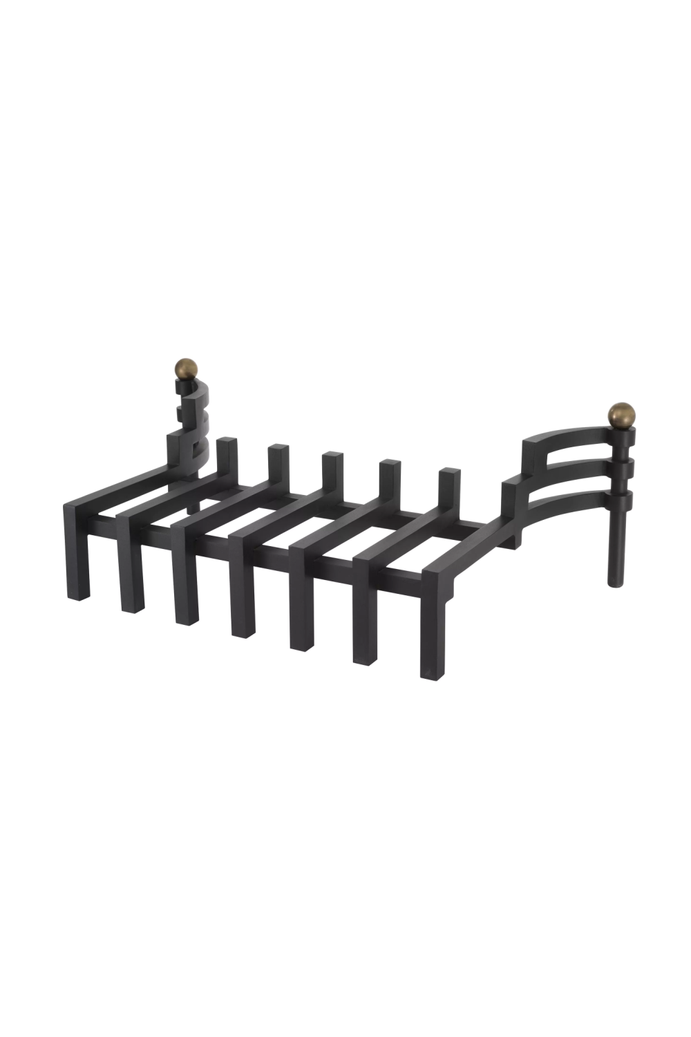 Black Metal Andiron | Eichholtz Artesia | OROA.com