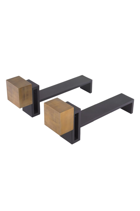 Contemporary Andiron Set (2) | Eichholtz Chitry | OROA