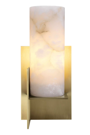 Antique Brass Alabaster Table Lamp | Eichholtz Frisco | OROA.com