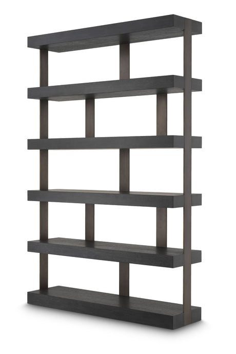 Bronze 5 Shelf Bookcase | Eichholtz Dalmar | OROA.com